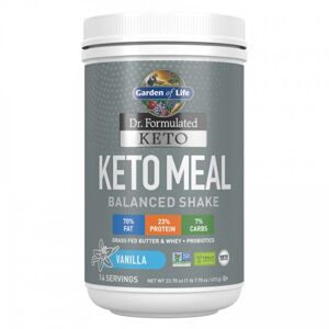 Dr. Formulated Keto Meal Balanced Shake - vanilka, 672 g