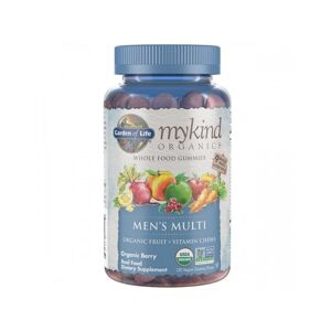 Mykind Organics - žvýkací multivitamín pro muže z organického ovoce, 120 gumídků