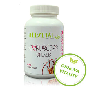 HillVital | Cordyceps sinensis, 60 kapslí