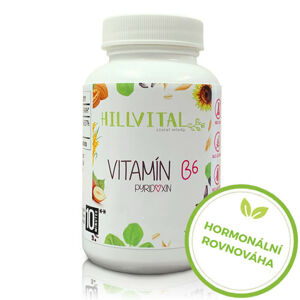 HillVital | Vitamín B6 - Pyridoxin - 100 kapslí