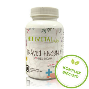 HillVital | Trávicí enzymy, 60 kapslí