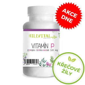 HillVital Vitamín P - bioflavonoidy na křečové žíly, 60 ks - akce dne