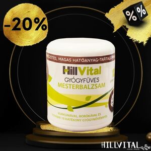 HillVital Master balzám na bolest kloubů, svalů a zad 250 ml - Valentýnská akce