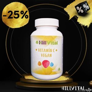 HillVital Vitamín C VEGAN - 1000 mg - 60 kapslí - BLACK FRIDAY