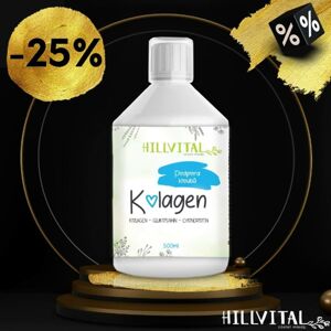 HillVital Kloubní výživa Kolagen - podpora kloubů, 500 ml - Valentýnská akce