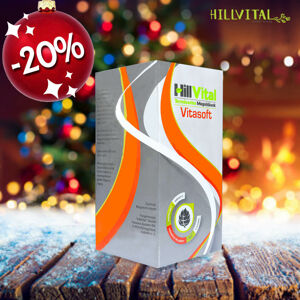 HillVital Vitasoft - vitamíny při lupénce / 30 denní kúra - Valentýnská akce