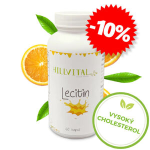 HillVital Lecitin - 1200 mg, 60 kapslí - Velikonoční detox