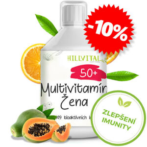 HillVital Multivitamín pro ženy 50+ 500 ml - Velikonoční detox