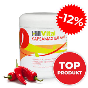 HillVital Kapsamax balzám na ztuhlé svaly a brnění, 250 ml - Jarní slevy