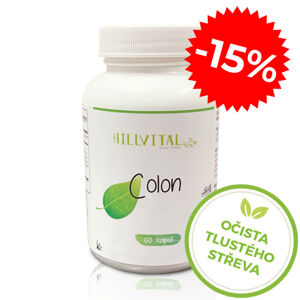 HillVital Colon - podpora trávení a zažívání - 60 ks - Jarní slevy