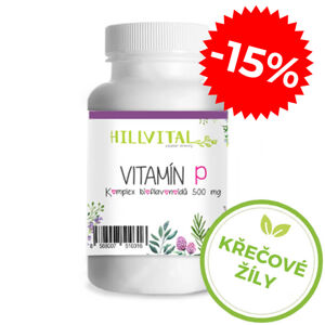 HillVital Vitamín P - bioflavonoidy na křečové žíly, 60 ks - Jarní slevy