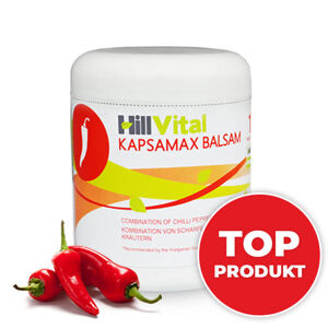 HillVital Kapsamax balzám na ztuhlé svaly a brnění, 250 ml