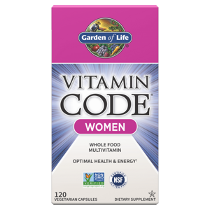 Vitamin Code - RAW multivitamín pro ženy, 120 kapslí