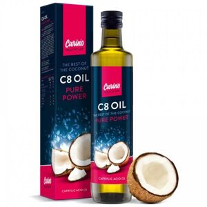 MCT Olej C8 (100% kokosový olej/kaprylová kyselina), 500 ml