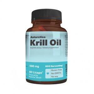 Antarctica krill olej, 590mg, 60 kapslí